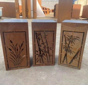 Corten Steel Garden Light